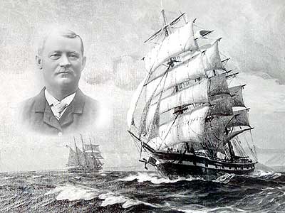 År 1881-1882 seglade min farfar Jacob Georg Albert Nyman till Kapstaden med fregattskeppet Albert Wilhelm