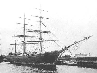 Barkskeppet Dahlia i Landskrona